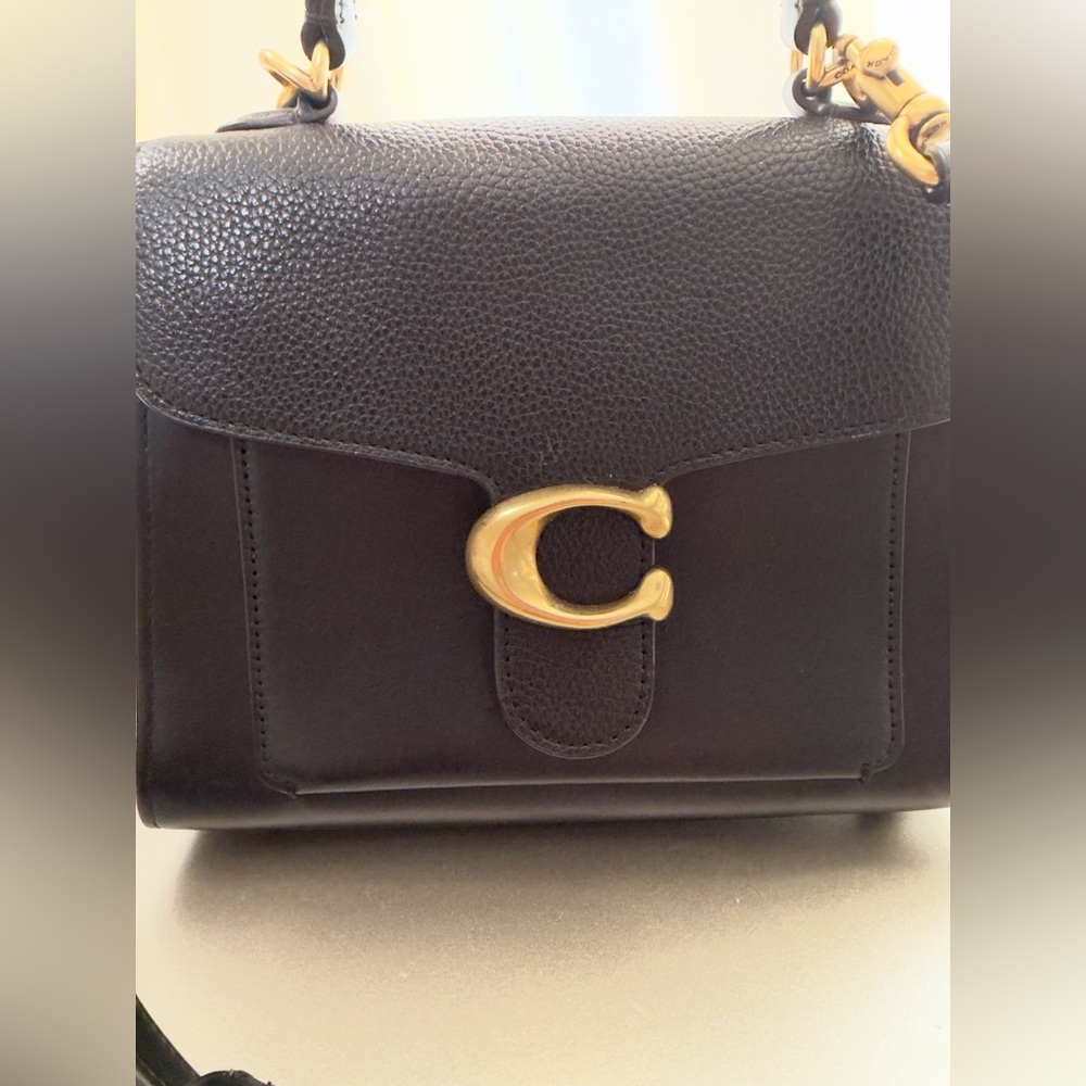Coach Tabby Top Handle 20 Crossbody Bag with Gold Accents - Picture 6 of 8